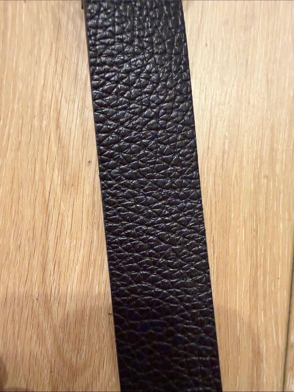 Von Dutch Black Belt with Silver Oval Logo Buckle - Picture 7 of 7